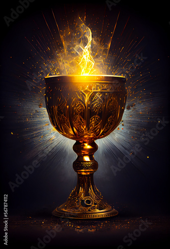 Sacred chalice, Holy grail