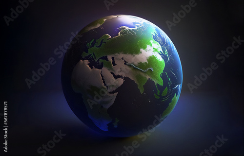 an illustration of the planet earth