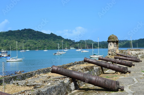 Das alte Fort von Portobelo, Panama
