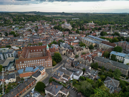 Winchester from the sky, shot with Mini 3 Pro