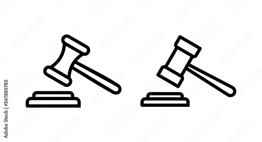 Gavel icon vector illustration. judge gavel sign and symbol. law icon. auction hammer Gavel icon vector illustration. judge gavel sign and symbol. law icon. auction hammer