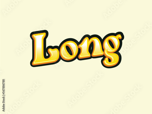 The long word logo