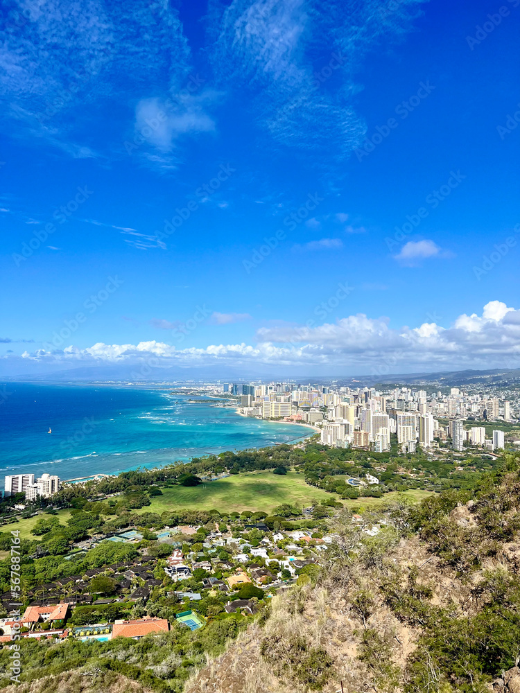 Beautiful View of Oahu