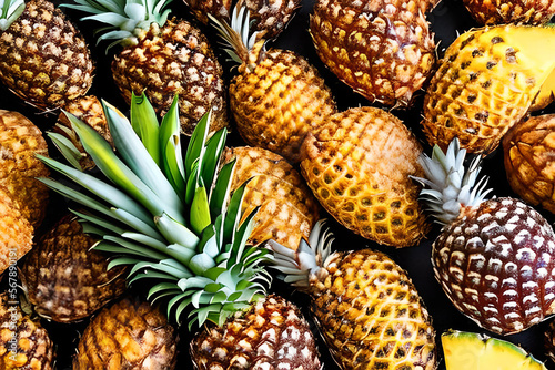 pineapple on the market