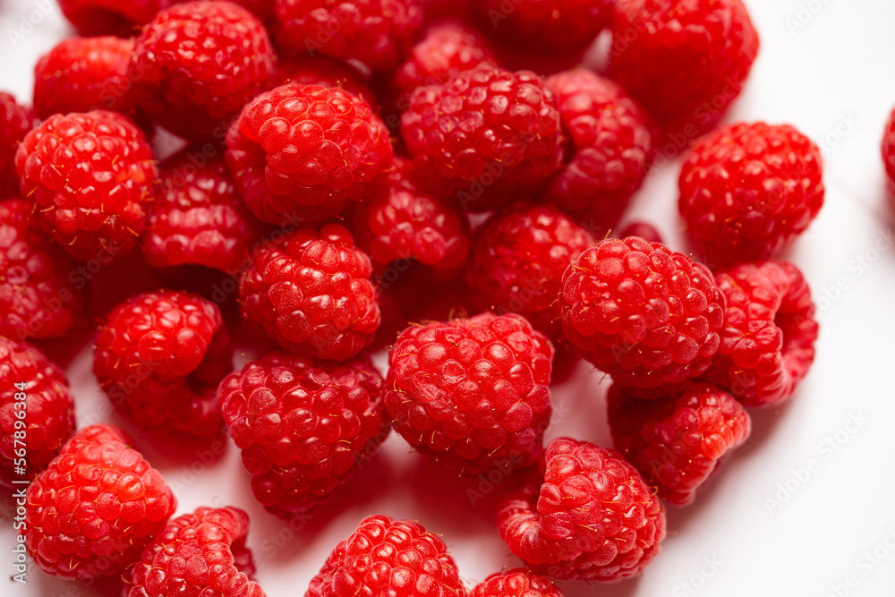 Ripe red Raspberries Ripe red Raspberries