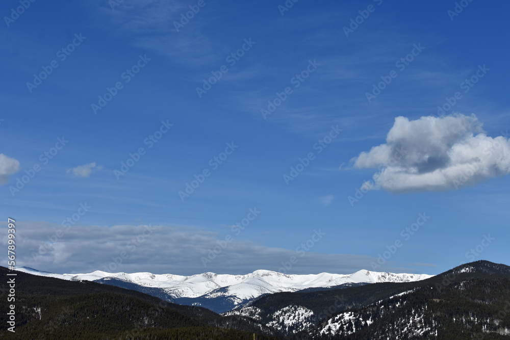 Colorado Landscape In Winter