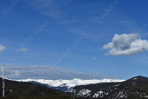 Colorado Landscape In Winter