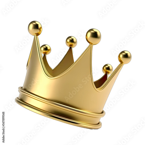 Fotografiet Gold crown isolated