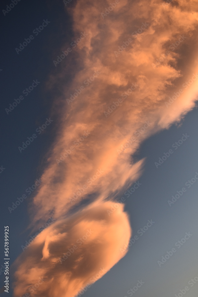 Clouds at sunset