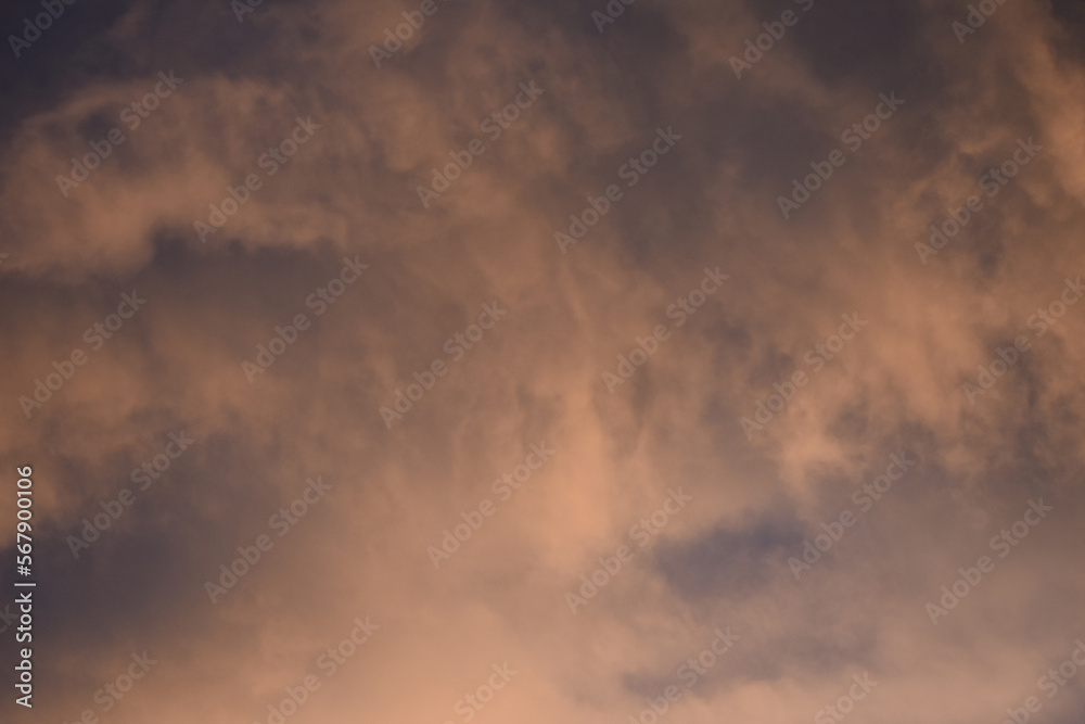 Clouds at sunset