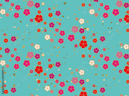 ナデシコ金箔B7