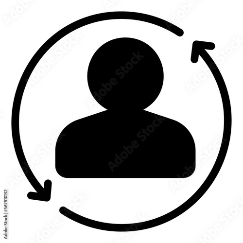 changes glyph icon