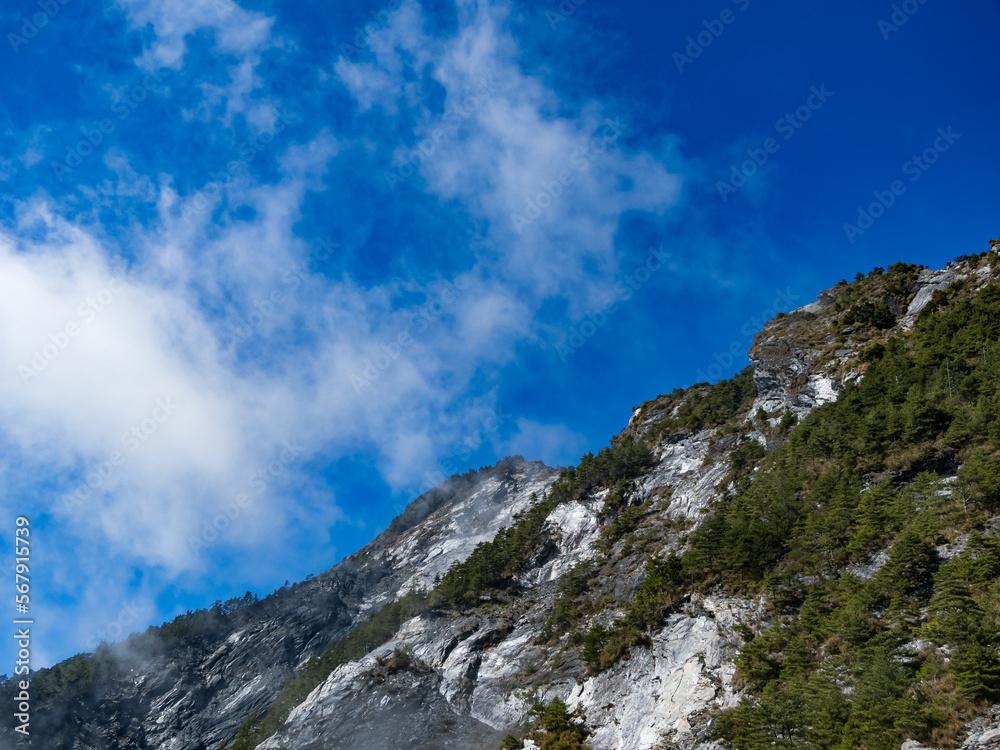 Landscape of Southern Cross-Island Highway in Taitung, Taiwan.