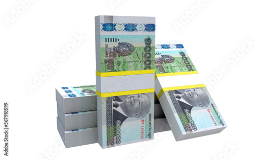 Khmer Money 100000 Riel Banknote