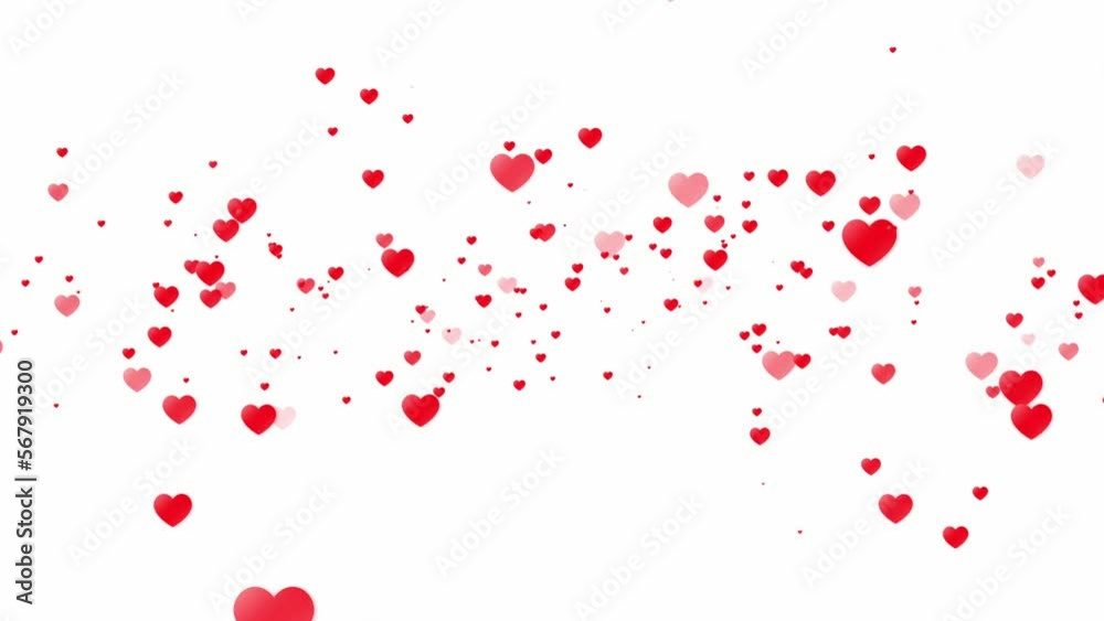 4K Social media Live style animated heart on white screen. 60 FPS 4K Social media Live style animated heart on white screen. 60 FPS