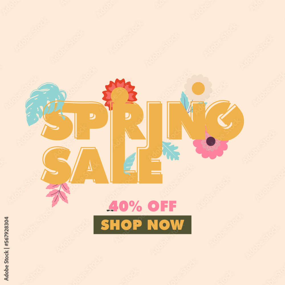 spring season design social media poster spring season design social media poster