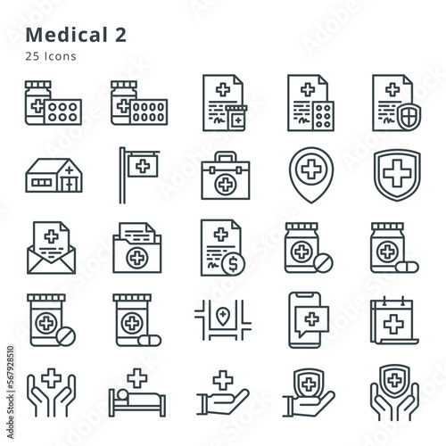 Medical 2 icons