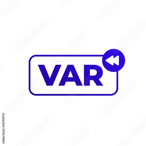 VAR icon, Video assistant referee