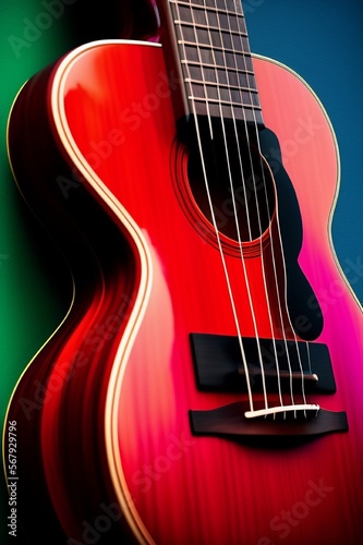 Guitarra, Bajo, Colorfull, Colorido, Potrait