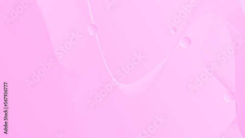 Pink soft pastels abstract background illustration. Full frame of abstract multicolor liqiud background. Wavy shape and smooth gradient.