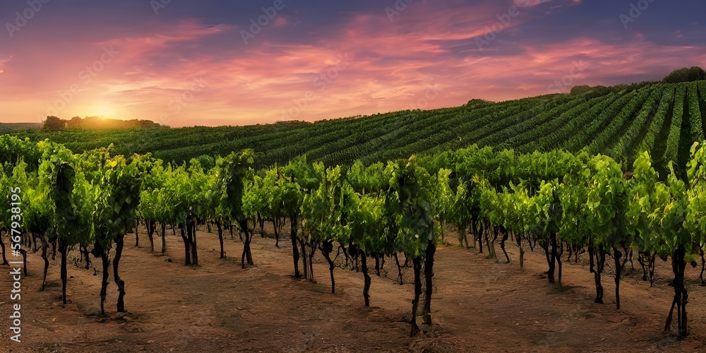 Fototapeta premium grape, vineyard, vine, wine, agriculture, fruit, grapes, bunch, food, leaf, green, harvest, ripe, nature, autumn, winery, plant, red, grapevine, purple, cluster, branch, berry, fresh, summer