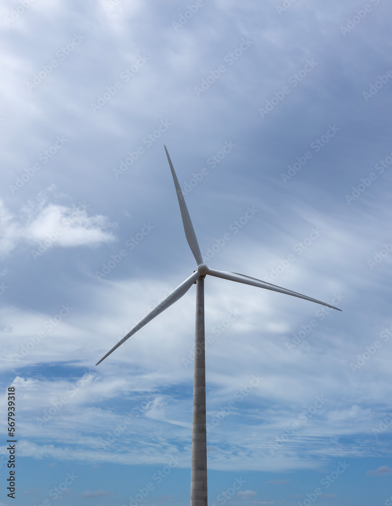 Huge metal fan to generate power