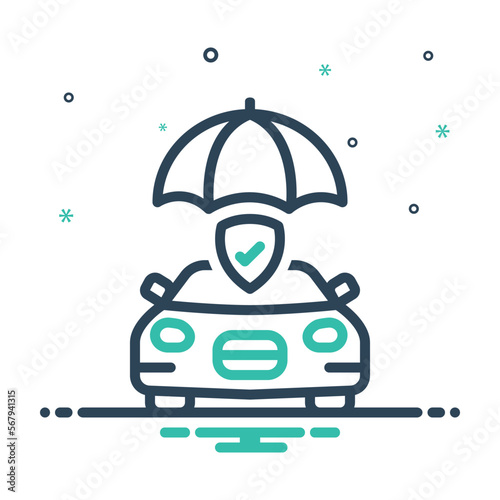 Mix icon for insured