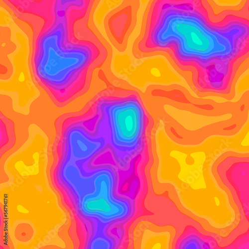 Abstract background with a heat map styled design