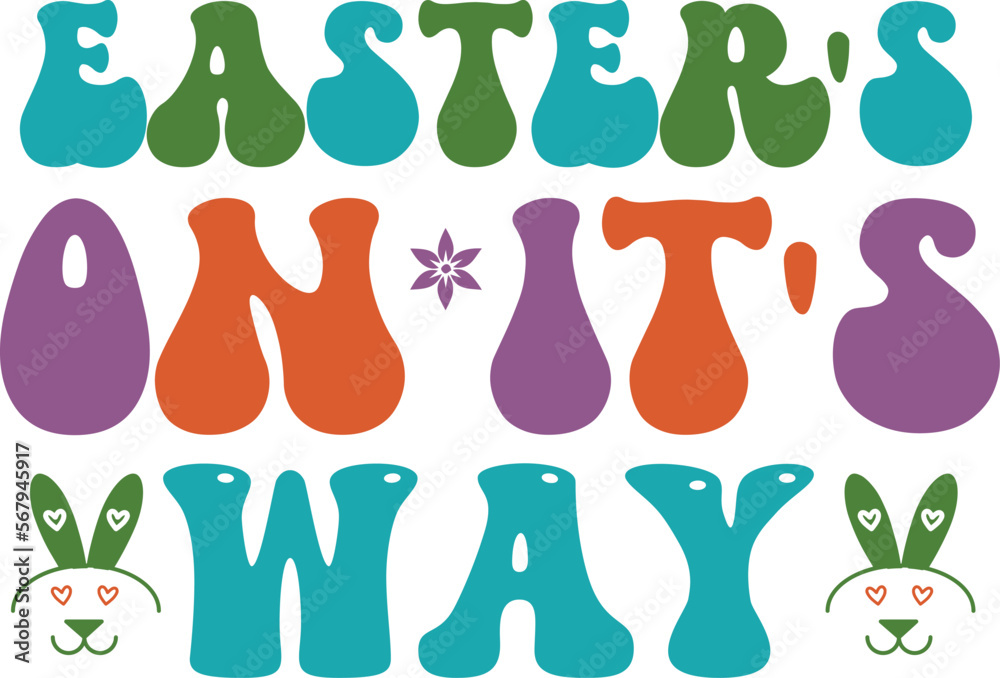 Easter SVG, Happy Easter SVG, Bunny Svg, Spring Svg, Easter Bunny SVG, Retro Easter Designs svg, Easter for Kids, Easter Shirts, 