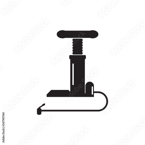 Air pump and compressor icon,logo vector illustration design template.