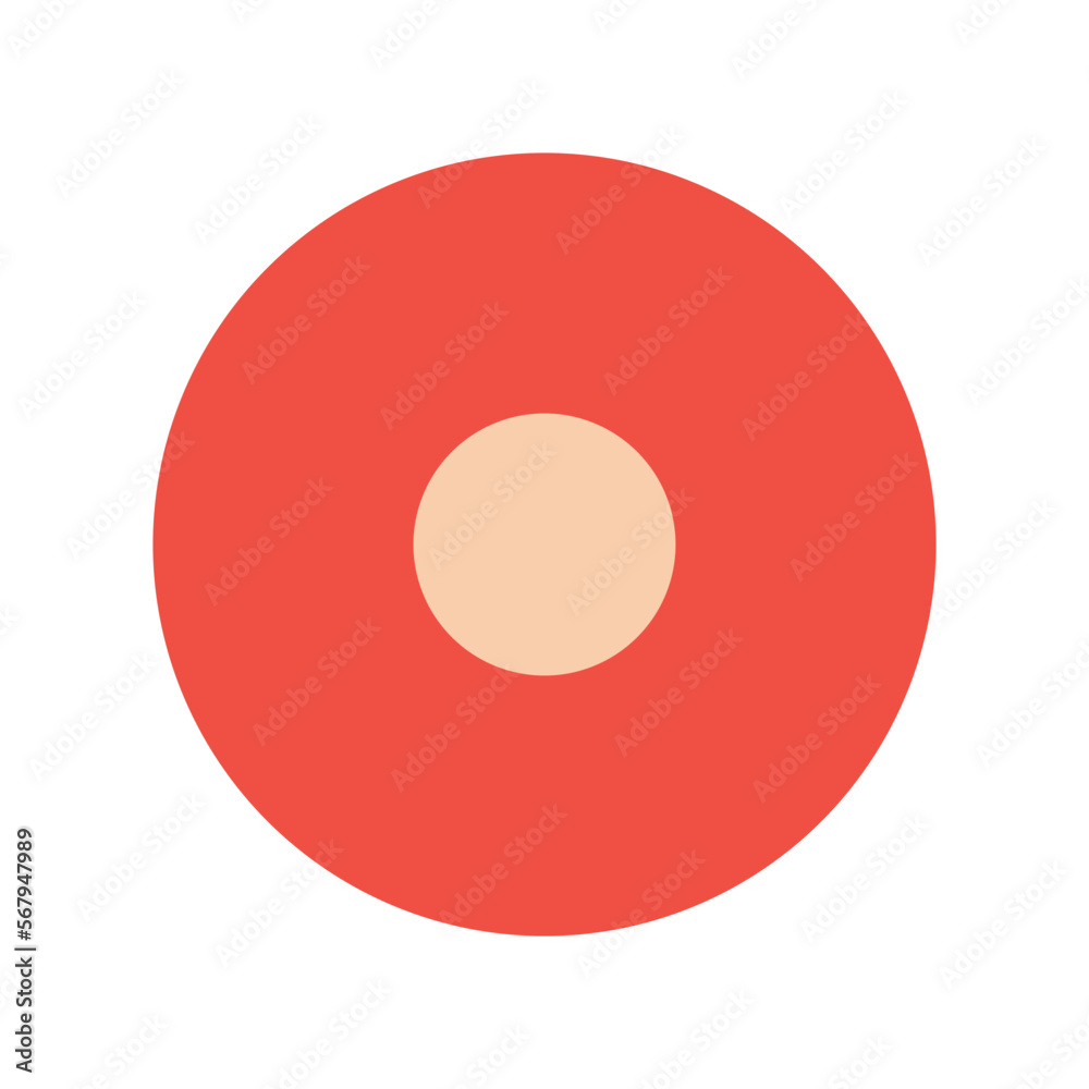 Record Flat Icon Record Flat Icon