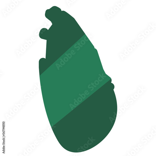 Srilanka Map Flat Icon