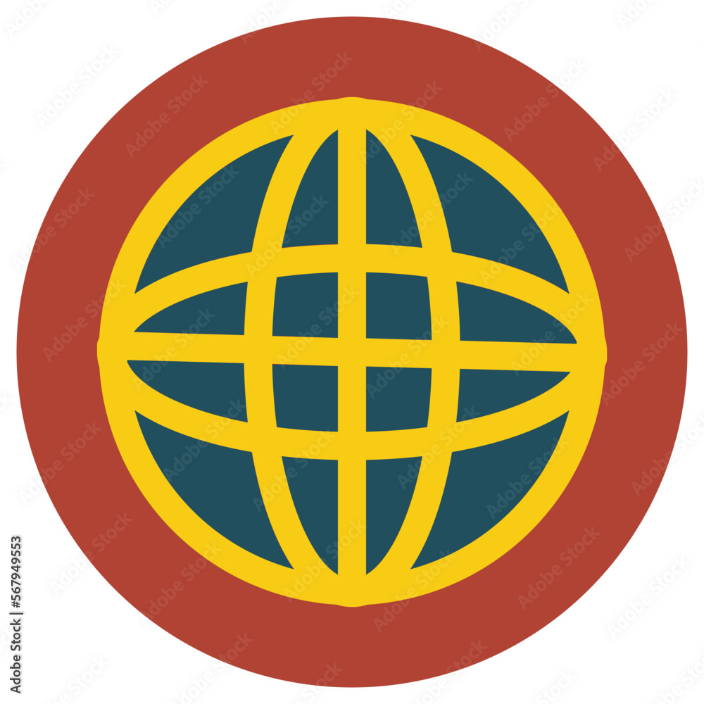Globe Flat Icon