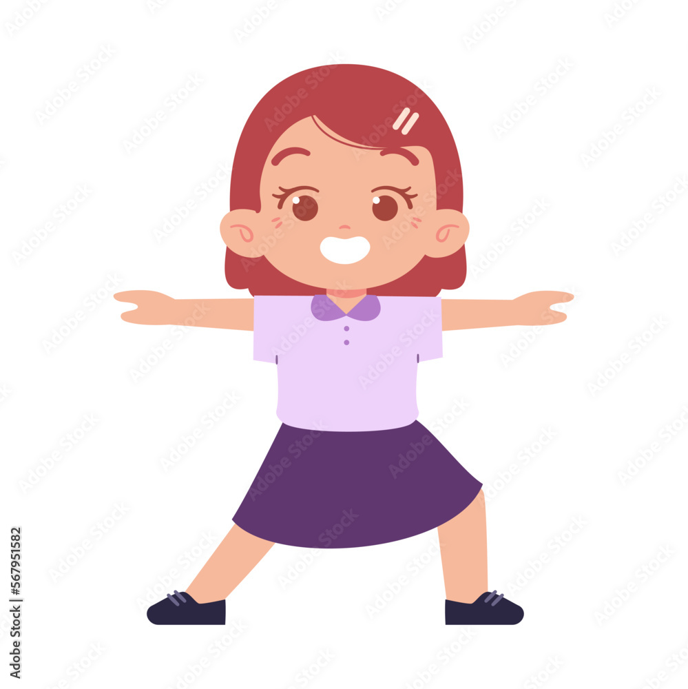 Elementary School Girl Kids Elementary School Girl Kids