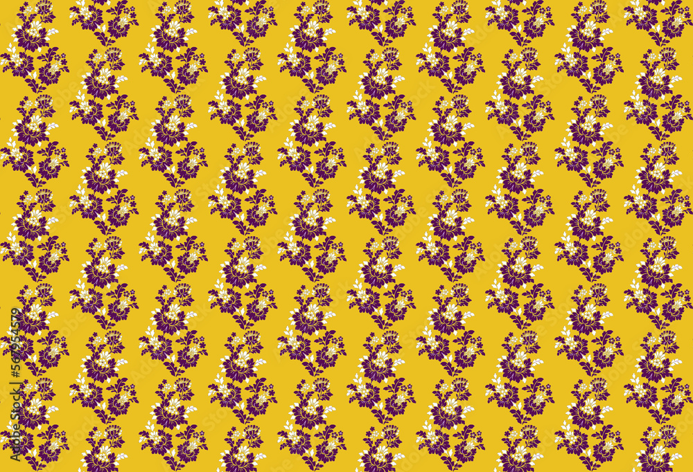 Seamless patterns for Rotary Textile Prints Seamless patterns for Rotary Textile Prints