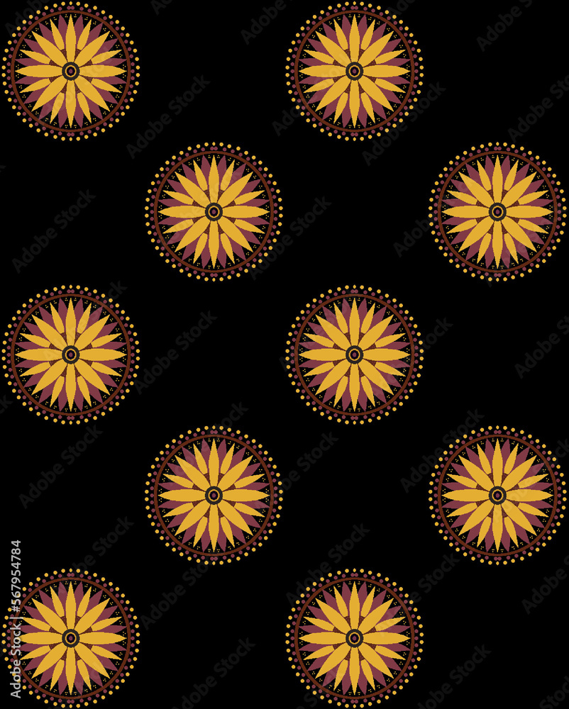 Seamless patterns for Rotary Textile Prints Seamless patterns for Rotary Textile Prints
