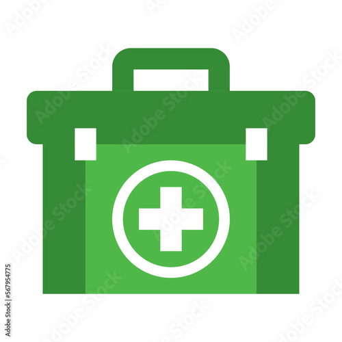 first aid kit flat icon