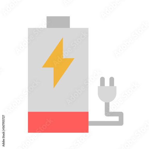 Power flat icon