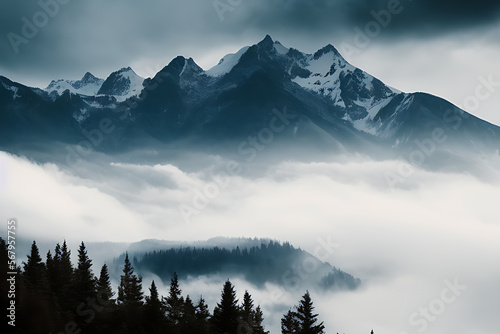 mountains in the fog Get Closer to Nature with Our Collection of Mountain Images