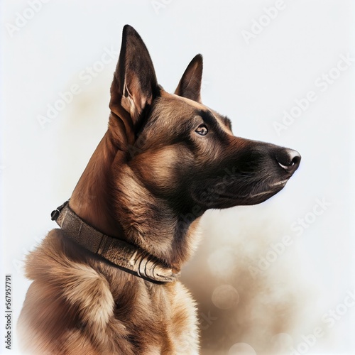 Belgian Malinois dog generated by ai