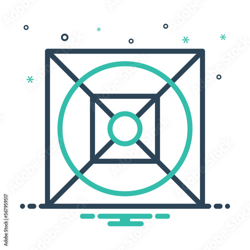 Mix icon for mesh
