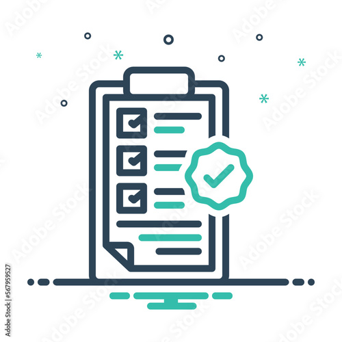 Mix icon for requiring