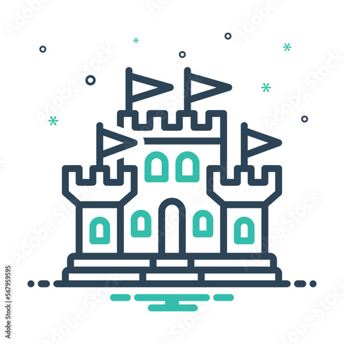 Mix icon for fort