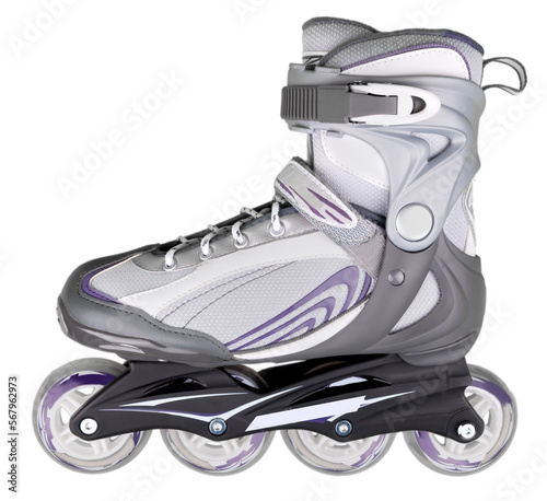 Shoe rollerscates, sport Equipment for skate photo