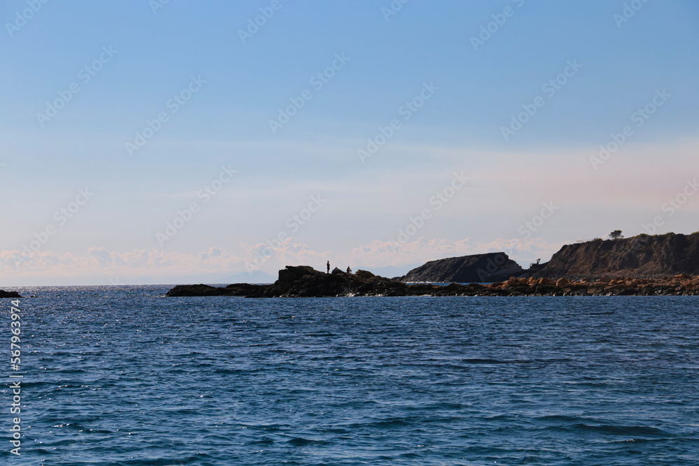 headland with sea Elba