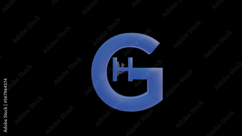 ABC alphabet letters animation, zooming in, transparent background ABC alphabet letters animation, zooming in, transparent background