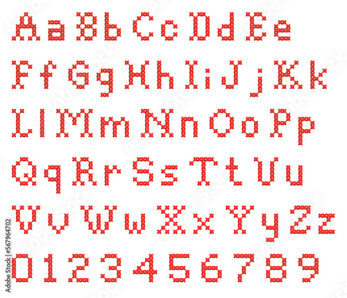 cross-stitch alphabet fonts