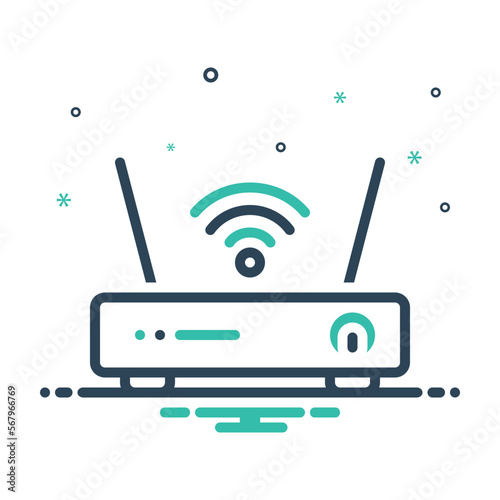 Mix icon for broadband
