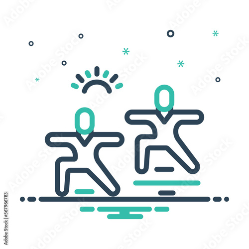 Mix icon for exercise