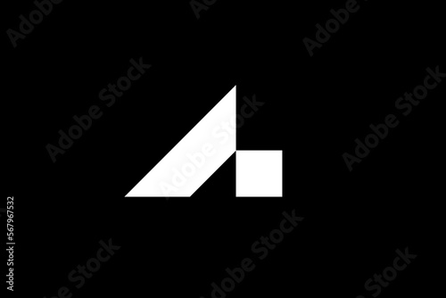 abstract logo templet. black and white logo templet.